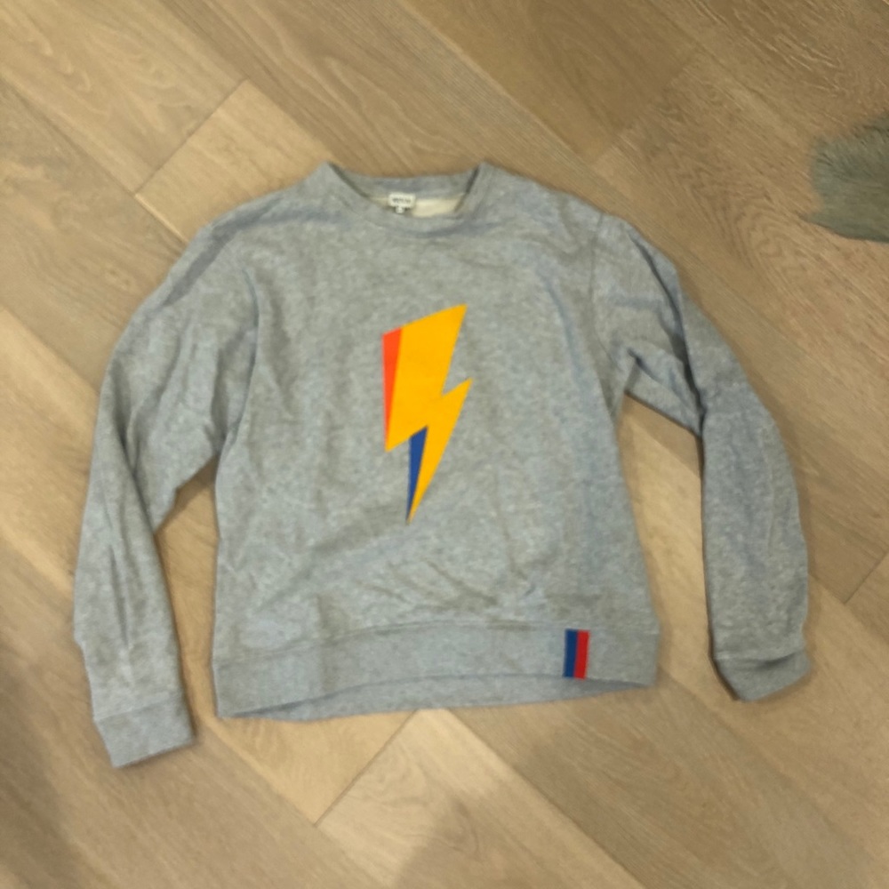 Kule Lightening Bolt Crewneck